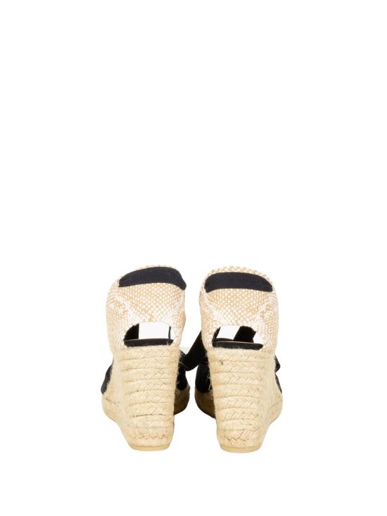 26SS 까스따네르 샌들 CARINA8001CANVASNEGRO - CASTANER