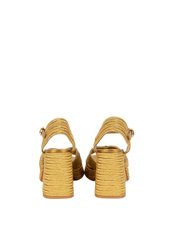 26SS 까스따네르 샌들 VALLE142TRENZADOSOROVEJO ORO VEJO - CASTANER