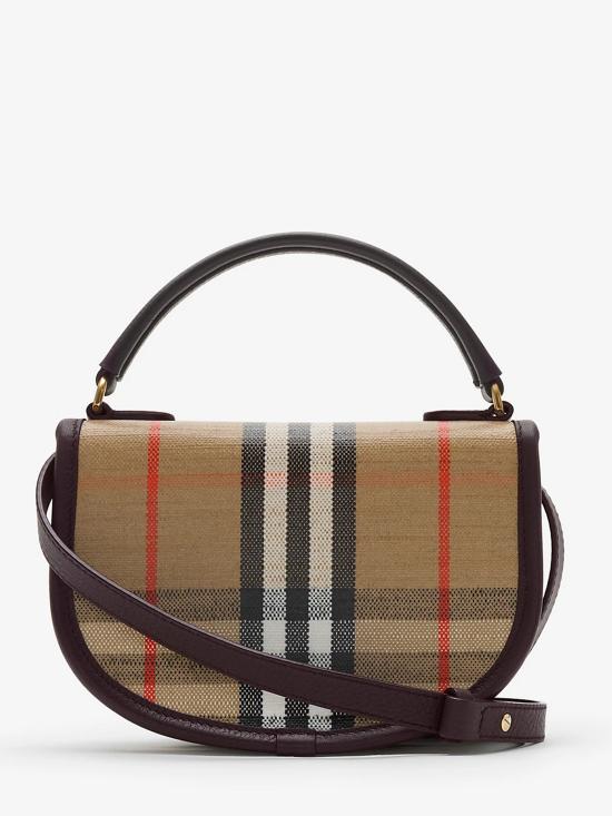 26FW 버버리 미니 하이랜드 백 8112240B9368 BEIGE - BURBERRY