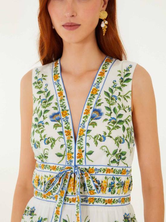 26FW 팜 리오 미디 원피스 35547025185 BIANCO - FARM RIO