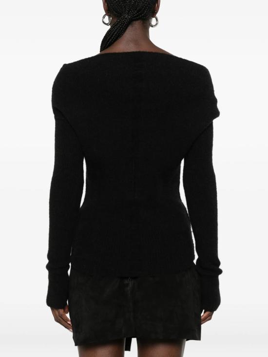 26FW 릭 오웬스 스웨터 RP02F5675KWP09 NERO - RICK OWENS