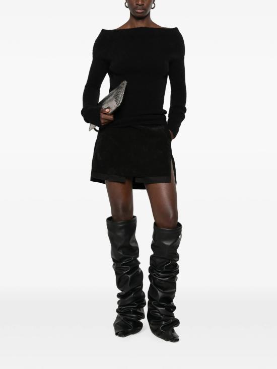 26FW 릭 오웬스 스웨터 RP02F5675KWP09 NERO - RICK OWENS