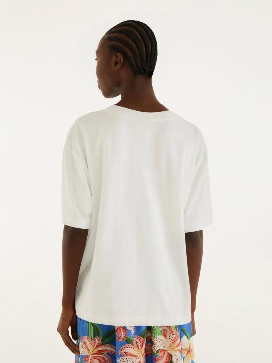 26FW 팜 리오 반팔 티셔츠 356426L0025 BIANCO - FARM RIO