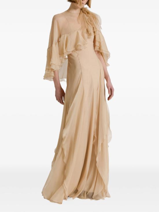 26FW 알베르타 페레티 롱 원피스 UA04146615 0081 NUDE NEUTRALS - ALBERTA FERRETTI