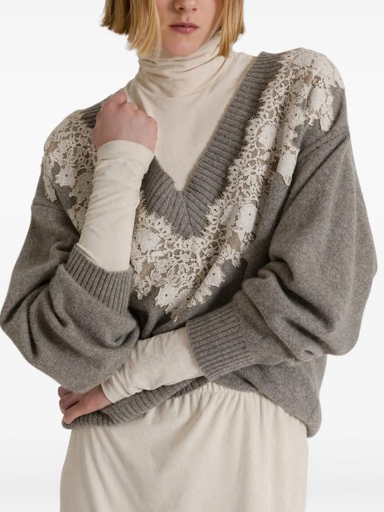 26FW 알베르타 페레티 스웨터 UA09106601 0474 NUDE NEUTRALS - ALBERTA FERRETTI