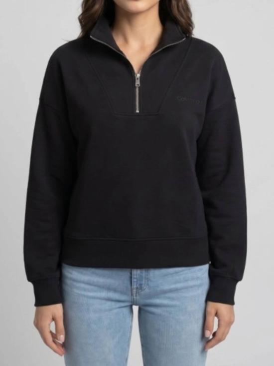 26FW 캘빈클라인 스웨터 LV044G247G UB1 BLACK - CALVIN KLEIN
