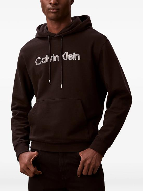 26SS 캘빈클라인 후드 티셔츠 LV04LF241G UB1 BLACK - CALVIN KLEIN