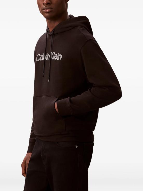 26SS 캘빈클라인 후드 티셔츠 LV04LF241G UB1 BLACK - CALVIN KLEIN