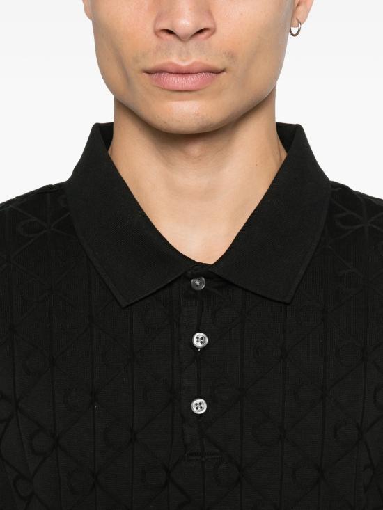 26SS 캘빈클라인 폴로 티셔츠 LV04LE203G UB1 BLACK - CALVIN KLEIN