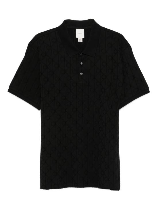 26SS 캘빈클라인 폴로 티셔츠 LV04LE203G UB1 BLACK