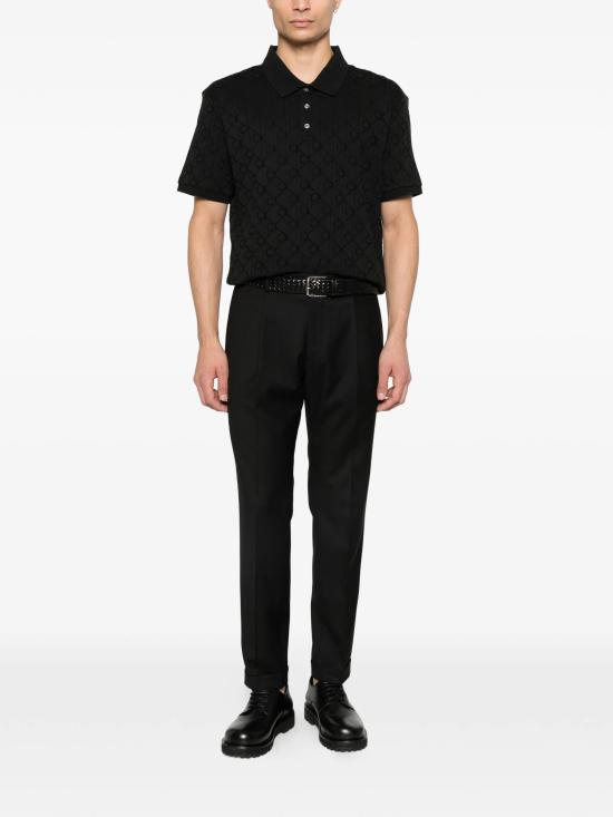 26SS 캘빈클라인 폴로 티셔츠 LV04LE203G UB1 BLACK - CALVIN KLEIN