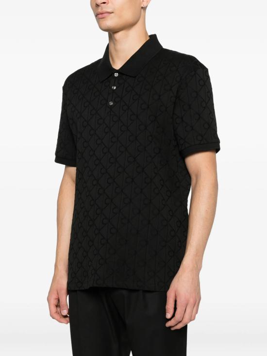 26SS 캘빈클라인 폴로 티셔츠 LV04LE203G UB1 BLACK - CALVIN KLEIN