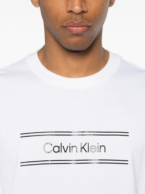 26FW 캘빈클라인 반팔 티셔츠 LV04LG813G YAF WHITE - CALVIN KLEIN