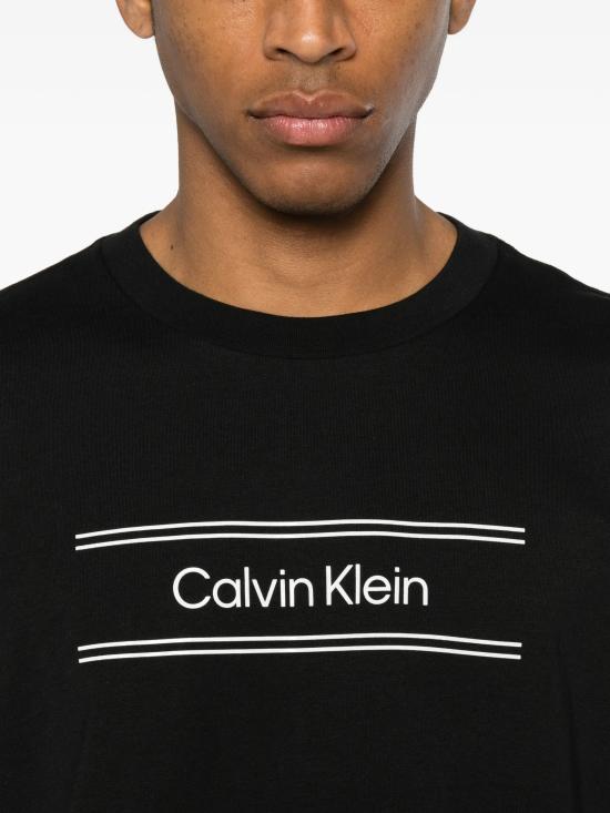 26FW 캘빈클라인 반팔 티셔츠 LV04LG813G UB1 BLACK - CALVIN KLEIN