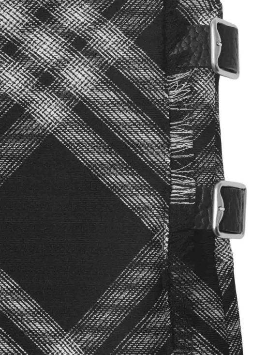  버버리 미디 스커트 8083033 BLACK - BURBERRY