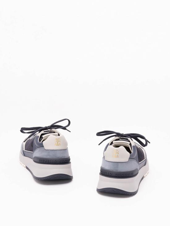 26FW 브루넬로 쿠치넬리 스니커즈 MZUSNEO355CVV29 BLACK - BRUNELLO CUCINELLI