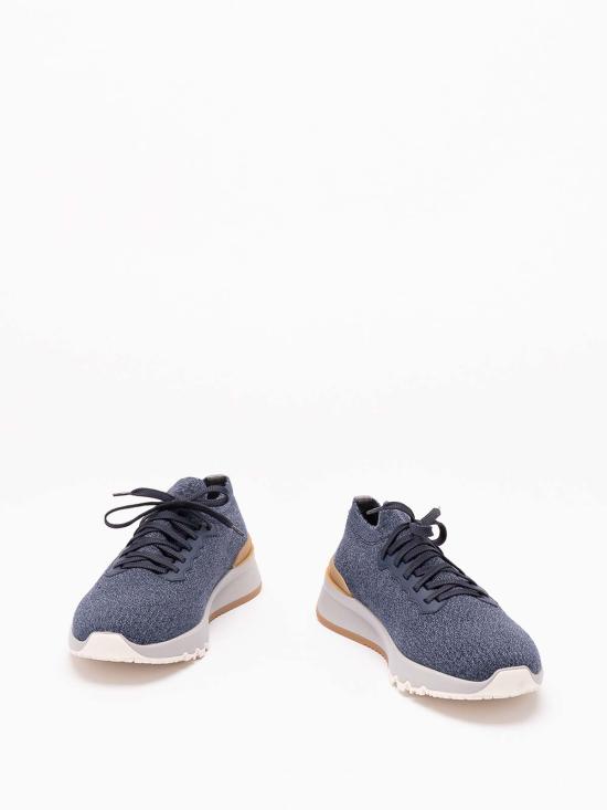 26FW 브루넬로 쿠치넬리 스니커즈 MZUWLBO253COU50 DARK WASH - BRUNELLO CUCINELLI
