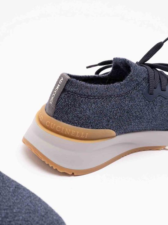 26FW 브루넬로 쿠치넬리 스니커즈 MZUWLBO253COU50 DARK WASH - BRUNELLO CUCINELLI