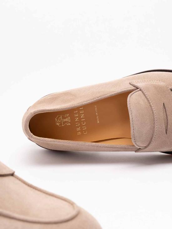 26FW 브루넬로 쿠치넬리 로퍼 MZUSOLE670C4298 GREY - BRUNELLO CUCINELLI