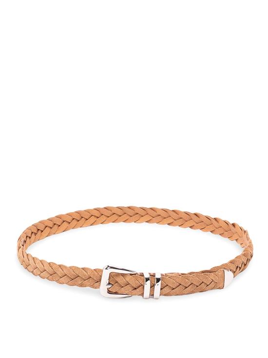 26FW 브루넬로 쿠치넬리 가죽 벨트 MAURP253C7962 BROWN