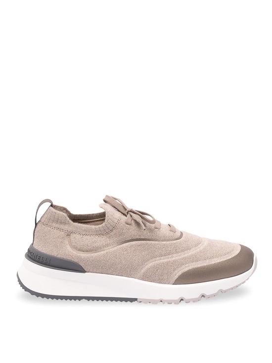 26FW 브루넬로 쿠치넬리 스니커즈 MZUAUFO340CEJ23 LIGHT BROWN