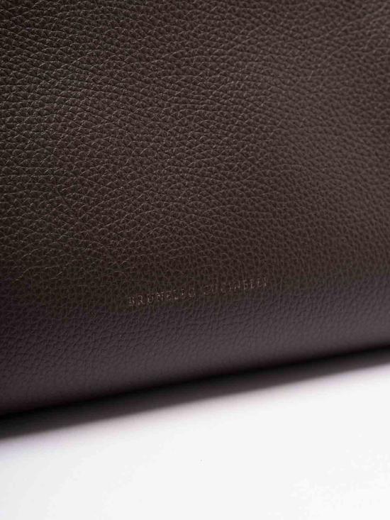 26FW 브루넬로 쿠치넬리 토트백 MBDKB2843C8279 BROWN - BRUNELLO CUCINELLI