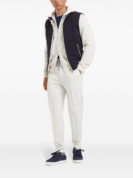  브루넬로 쿠치넬리 스트레이트 팬츠 MM8323263GC387 CREAM - BRUNELLO CUCINELLI
