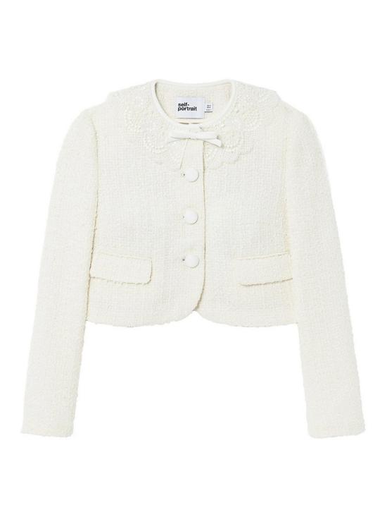 26FW 셀프 포트레이트 자켓 PF26002JCREAM