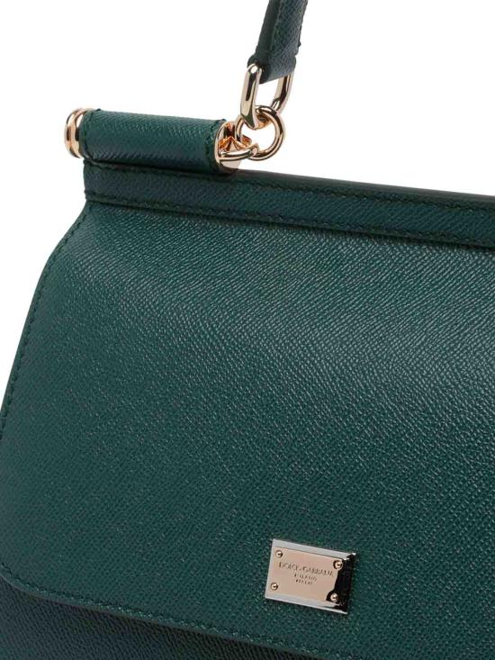 26SS 돌체앤가바나 라지 시실리 핸드백 BB6002B100187399 GREEN - DOLCE & GABBANA