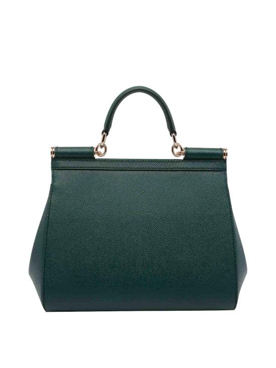 26SS 돌체앤가바나 라지 시실리 핸드백 BB6002B100187399 GREEN - DOLCE & GABBANA