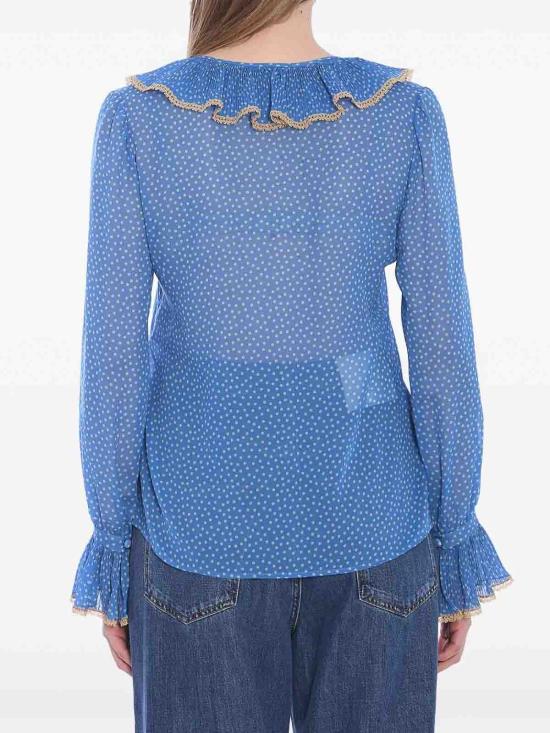 25SS 발렌티노 가라바니 반팔 티셔츠 6B0AB7H19B7DEP BLUE - VALENTINO GARAVANI