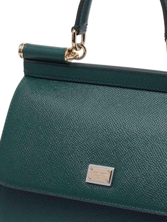 26SS 돌체앤가바나 미디움 시실리 핸드백 BB6003B100187399 GREEN - DOLCE & GABBANA