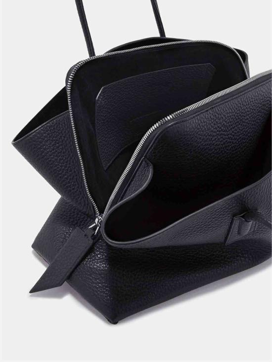 26SS 디 아티코 라 파세지아타 미디엄 탑 핸들 백 250WAH00054LBT117AA100 BLACK - THE ATTICO