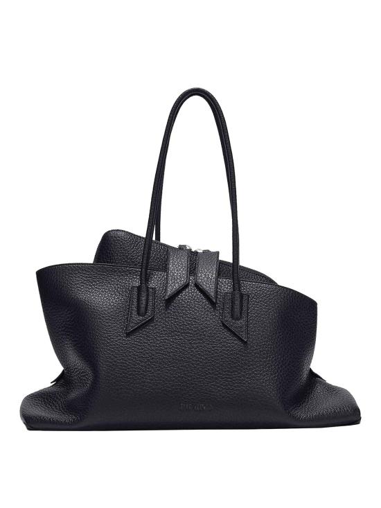 26SS 디 아티코 라 파세지아타 미디엄 탑 핸들 백 250WAH00054LBT117AA100 BLACK