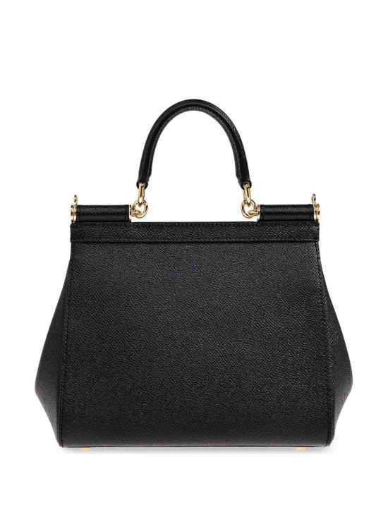 26SS 돌체앤가바나 미디움 시실리 핸드백 BB6003B100180999 BLACK - DOLCE & GABBANA