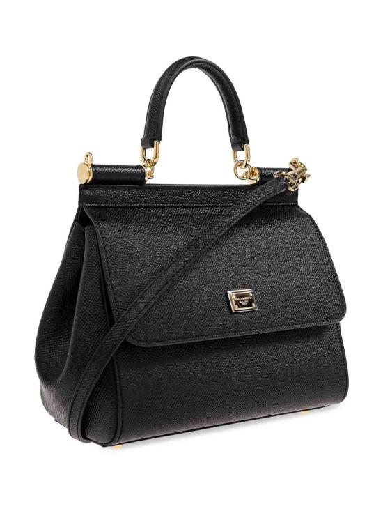 26SS 돌체앤가바나 미디움 시실리 핸드백 BB6003B100180999 BLACK - DOLCE & GABBANA