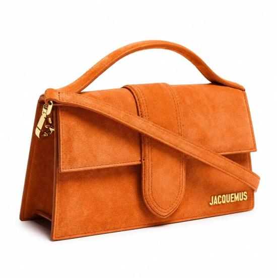  자크뮈스 라지 밤비노 크로스바디 플랩 백 BAW00007AC09A04750 ORANGE - JACQUEMUS