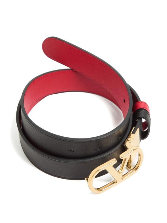 26FW 발렌티노 가라바니 레귤러 벨트 WT0SQ3ZDM0SM black - VALENTINO GARAVANI