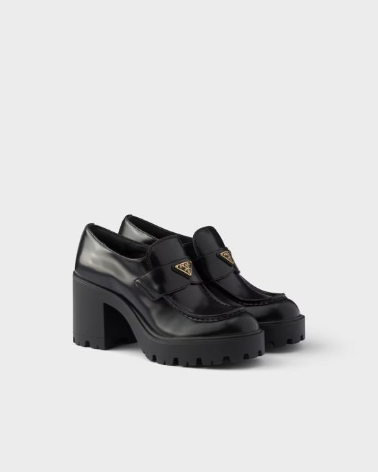 26FW 프라다 로퍼 1D563O055F0002 F 085 Black - PRADA