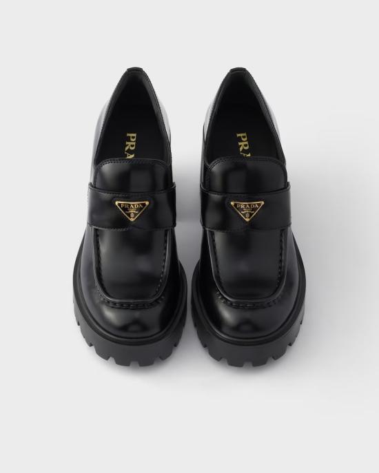 26FW 프라다 로퍼 1D563O055F0002 F 085 Black - PRADA