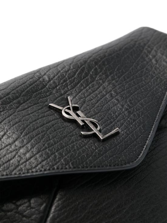 26FW 생로랑 카산드라 라지 엔벨로프 파우치 778181AACIA 1000 Nero - SAINT LAURENT