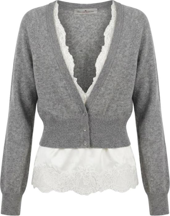 26FW 에르마노 설비노 가디건 D492N300APPYUN1704 GREY