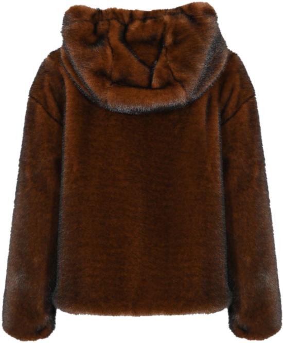 26FW 에르노 멜란지 얼터너티브 밍크 퍼 보머 자켓 GI000318D127398800 BROWN - HERNO