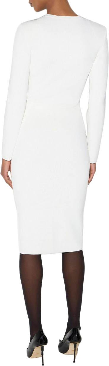 26FW 엘리자베타프랜치 미디 스커트 GK28B66E2360 WHITE - ELISABETTA FRANCHI