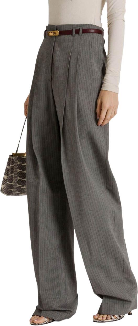 26FW 알베르타 페레티 스트레이트 팬츠 030866391501 GREY - ALBERTA FERRETTI