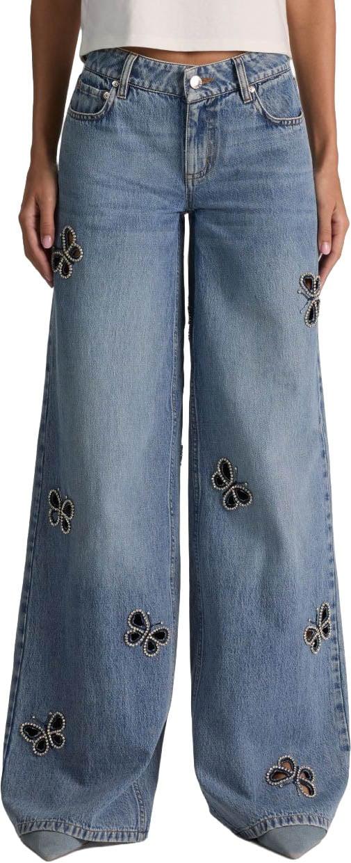 26FW 앨리스 앤 올리비아 데님 팬츠 CD606E38138R421 BLUE - ALICE & OLIVIA