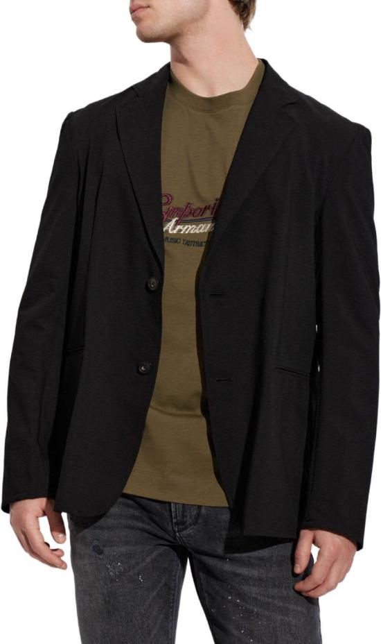 26FW 엠포리오 아르마니 베스트 EM005801AF28011UC001 BLACK - EMPORIO ARMANI