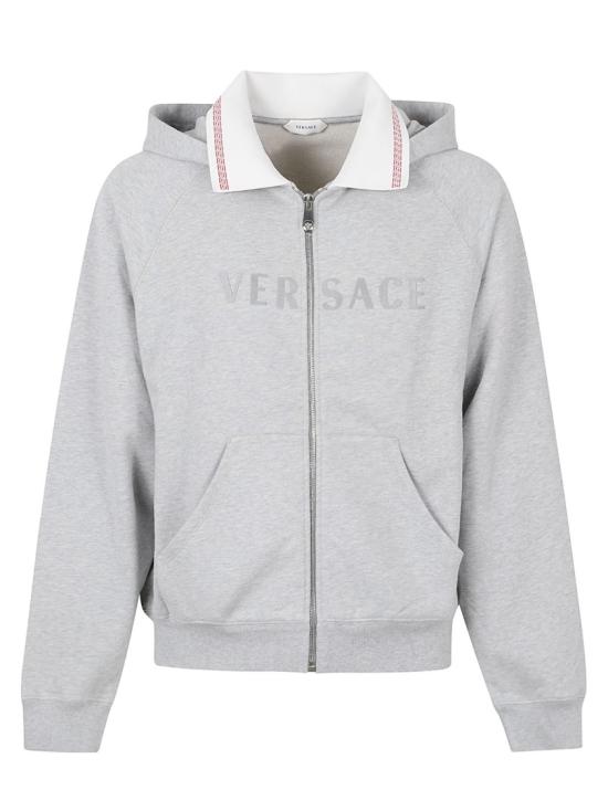 26FW 베르사체 후드 티셔츠 10245851A187141E230 Grey