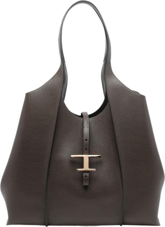 26FW 토즈 T 타임리스 미니 쇼핑백 XBWTSBA0300XSOB208 TAUPE