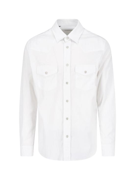 26FW 톰포드 긴팔 셔츠 HDS001 FMC290WAW White